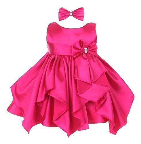 Fairy Dolls Baby Girl's Bubble Hem Knee Length Dress