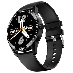 Fire-Boltt Talk Bluetooth Calling Smartwatch, 1.39" TFT Display with Dual Button, Hands On Voice Assistance, 120 Sports Modes, in Built Mic & Speaker (Talk, Black)